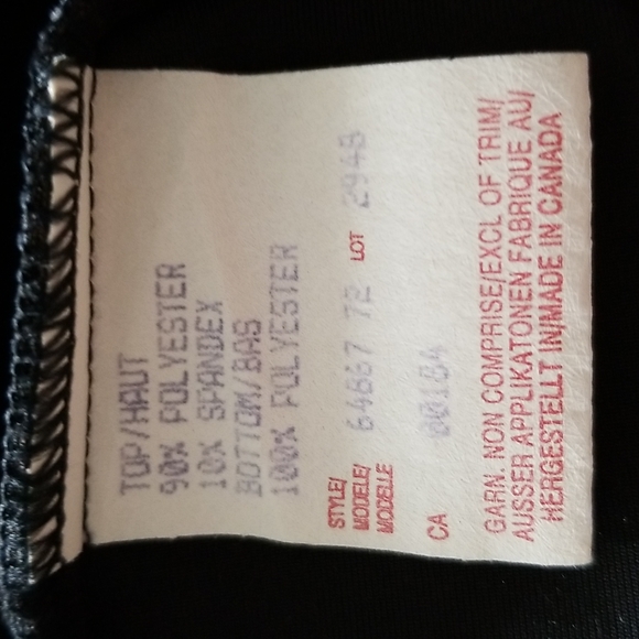 Algo Velvet/Chiffon Evening Gown with Scarf Lined Black Size 10 - Picture 13 of 14